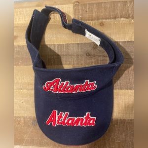 Atlanta Braves Visor Cap, MLB Baseball Hat